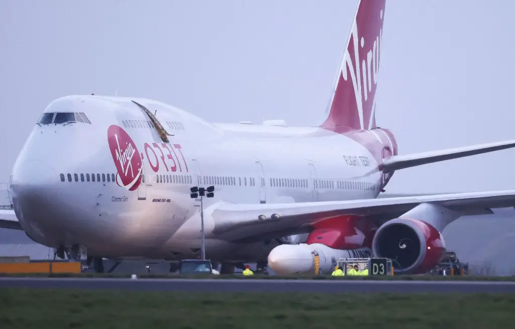 Virgin Orbit stock plummets after failure of its first UK rocket launch