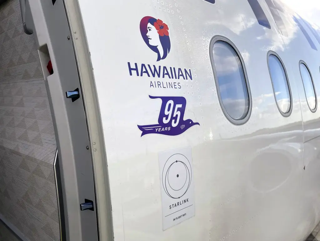 Hawaiian Airlines debuts free inflight Wi-Fi from SpaceX’s Starlink