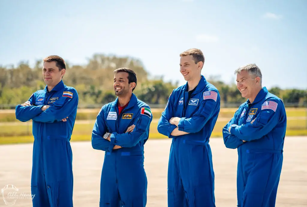 NASA SpaceX Crew 6 Astronauts Arrive At KSC
