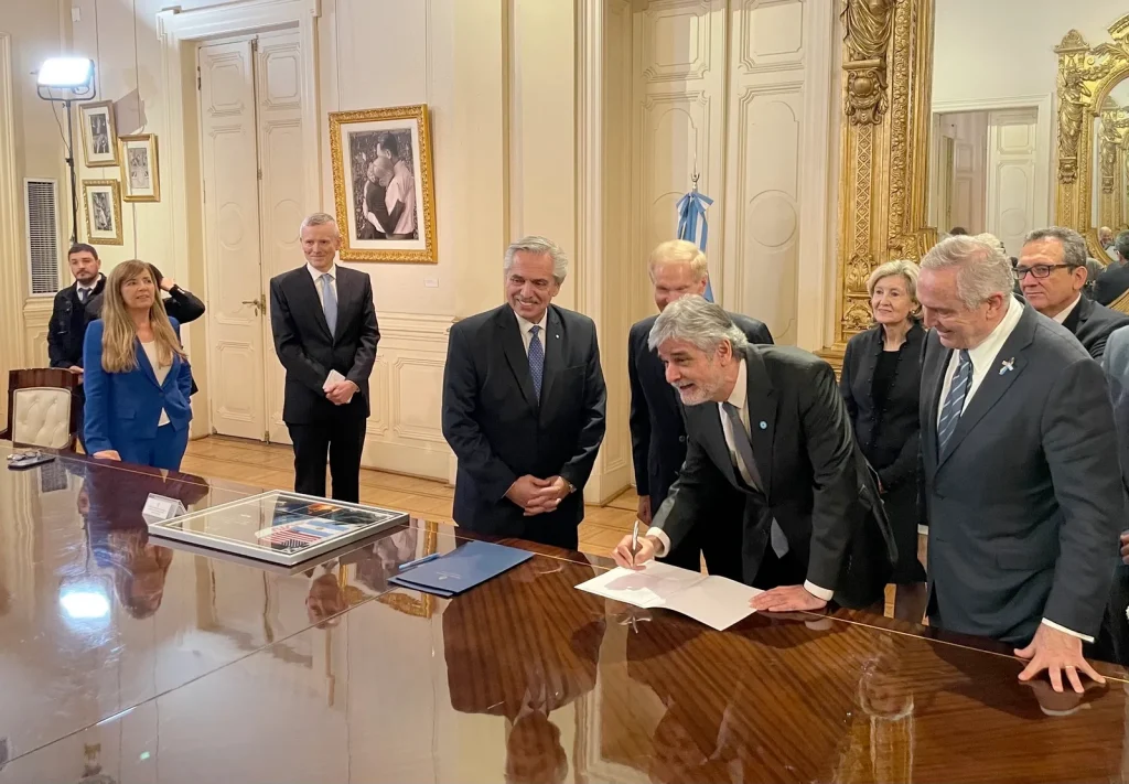 Argentina 28th Country To Sign Artemis Accords
