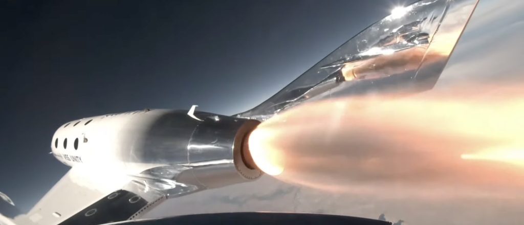 Virgin Galactic Launches First Space Tourist Mission