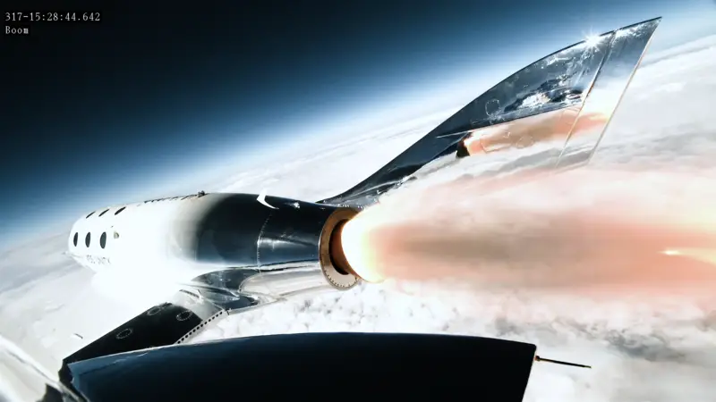 Virgin Galactic’s Galactic 03 Mission Complete, Mystery Crew Revealed