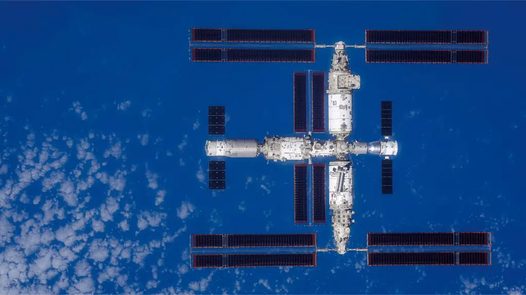 China Releases Images Of Tiangong Space Station From Shenzhou 16