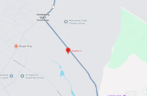 Hawk’s Nest viewing site overlooking Vandenberg Space Force Base rocket launch area in Lompoc California