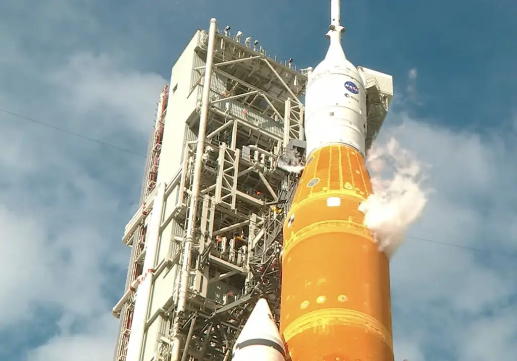 NASA completes cryogenic tanking test on Artemis 1 moon rocket