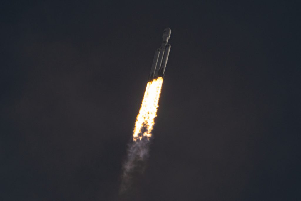 Falcon Heavy ‘simply outstanding’ on SpaceX’s first launch to geosynch orbit