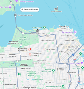 13th St & Arguello Blvd rocket launch viewing