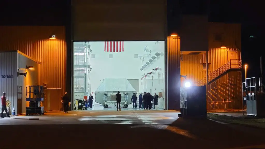 Work begins to harvest Orion spacecraft hardware for Artemis 2 lunar flight