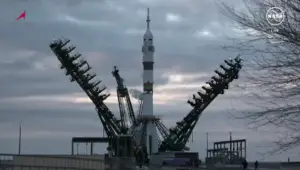 Soyuz MS-25 Crew Launch Aborts Seconds Before Liftoff