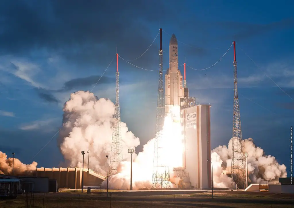Ariane 5 ECA+ | Galaxy 30, MEV-2 & BSAT-4B