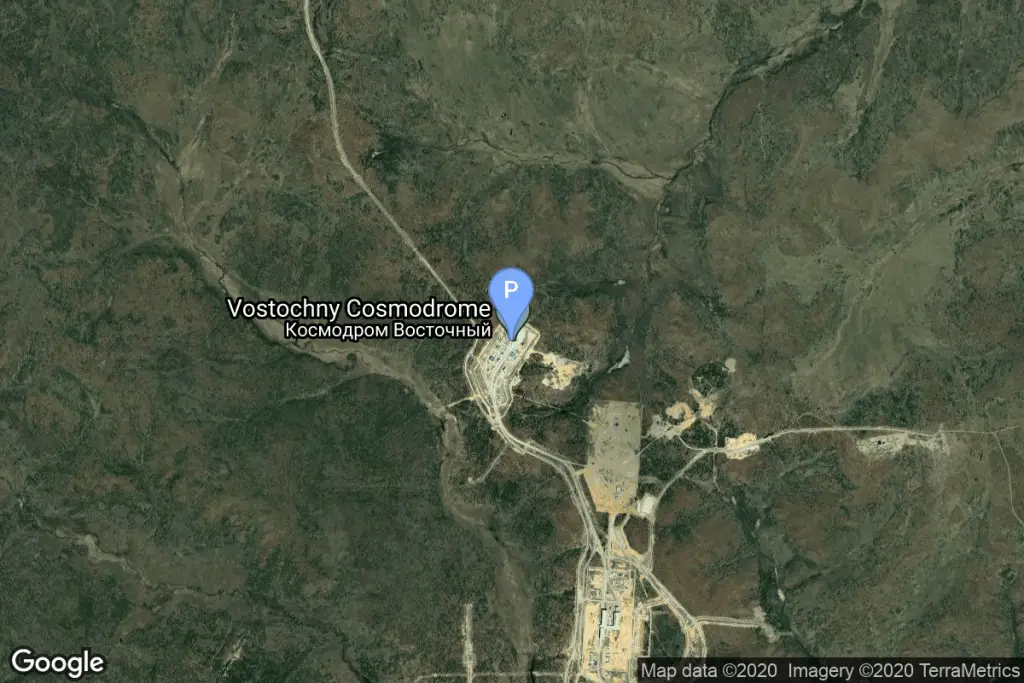 Cosmodrome Site 1S, Vostochny Cosmodrome, Siberia, Russian Federation