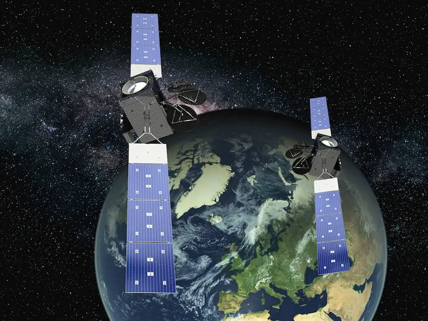 SpaceX launched twin communications satellites for Space Norway
