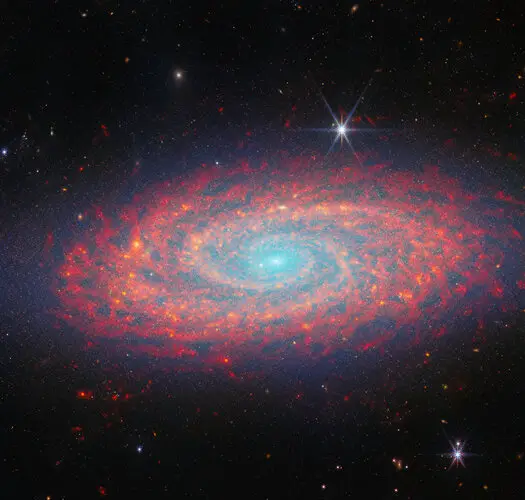 Webb traces swirling spiral arms in infrared