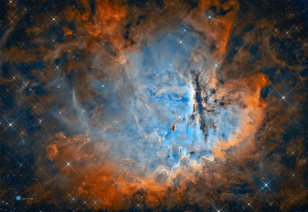 Star Formation in the Pacman Nebula