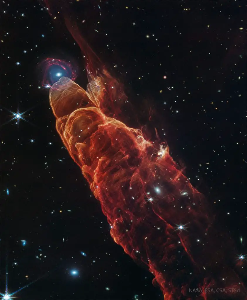 HH 49: Interstellar Jet from Webb