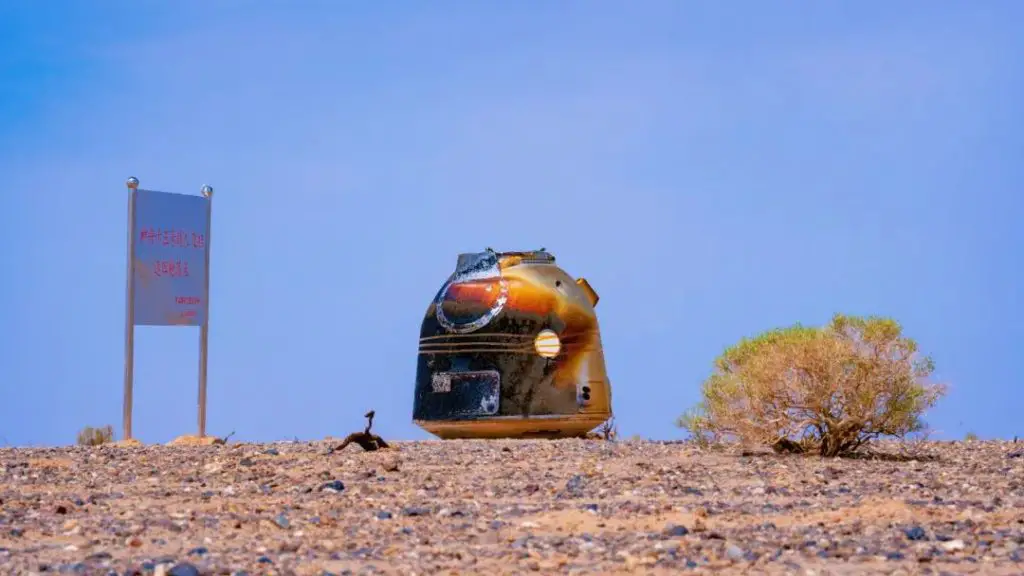 Shenzhou 19 Landing