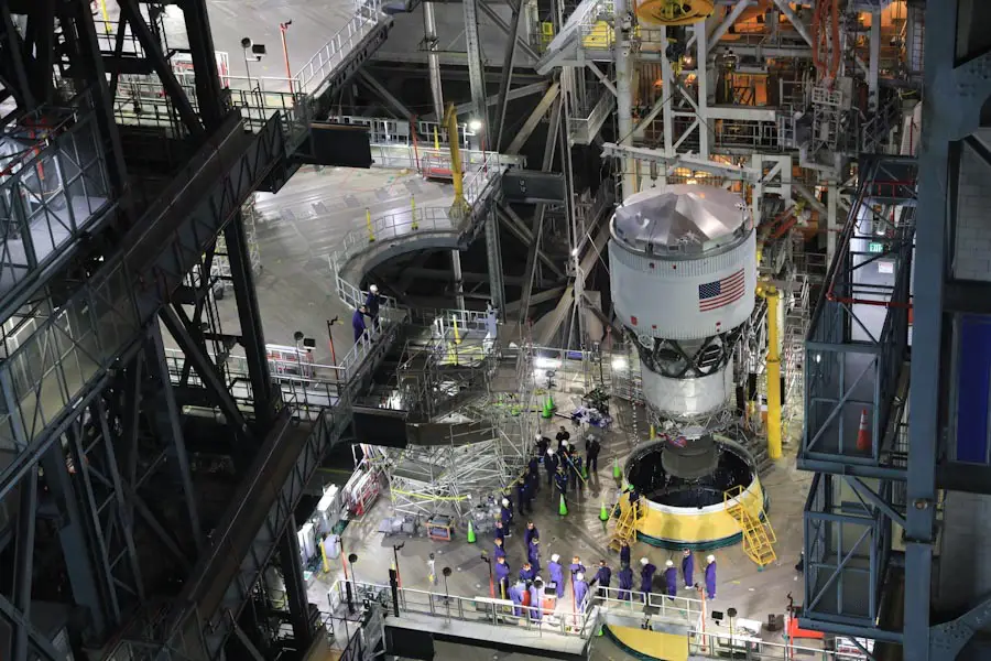 Artemis II stacking and preparations underway even as SLS faces budget cuts