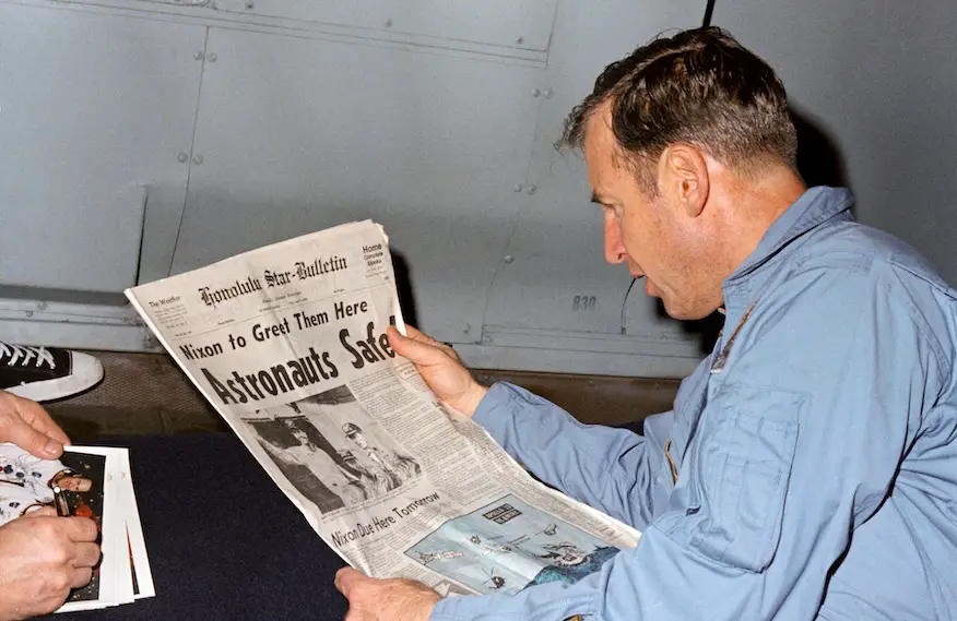 Jim Lovell, Apollo 8 & 13 astronaut, dies at 97