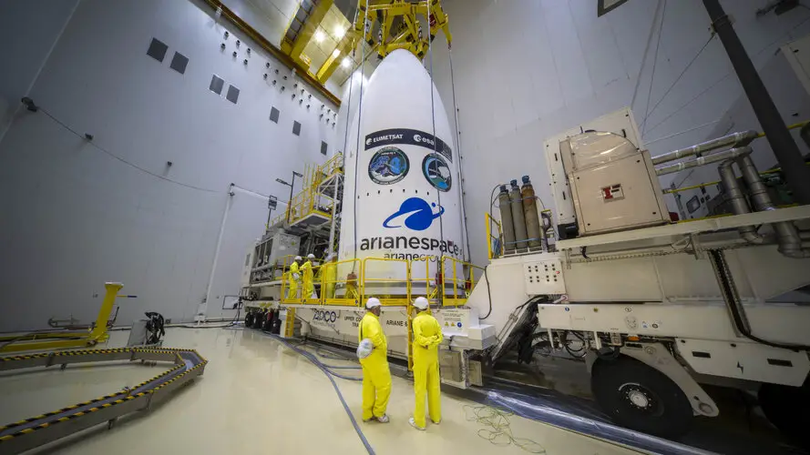 Ariane 6: preparing flight VA264 for liftoff