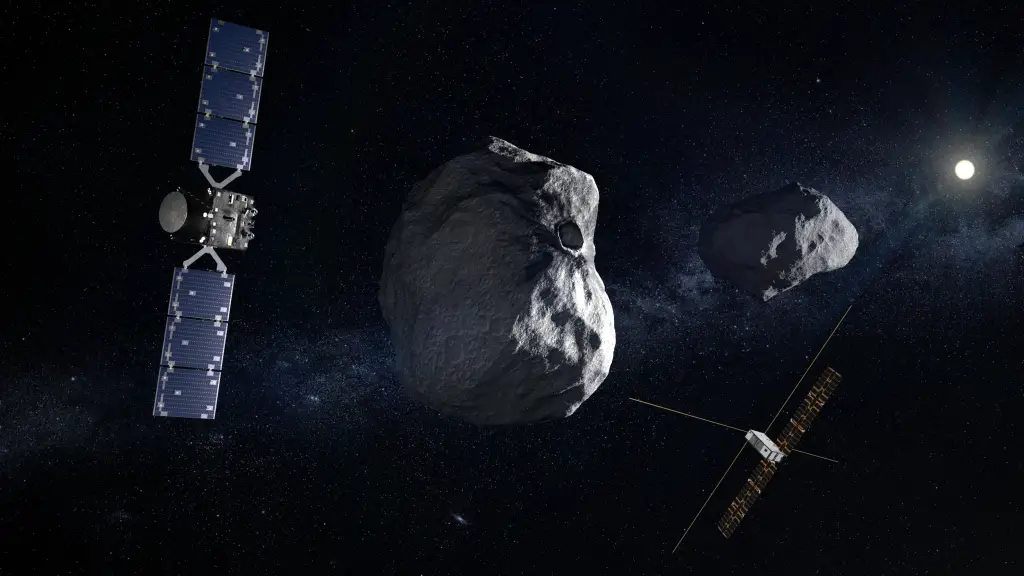 Hera observes asteroids as DART reveals more about its destination