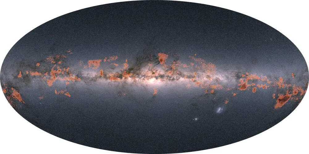 Gaia proves our skies are filled with chains of starry gatherings