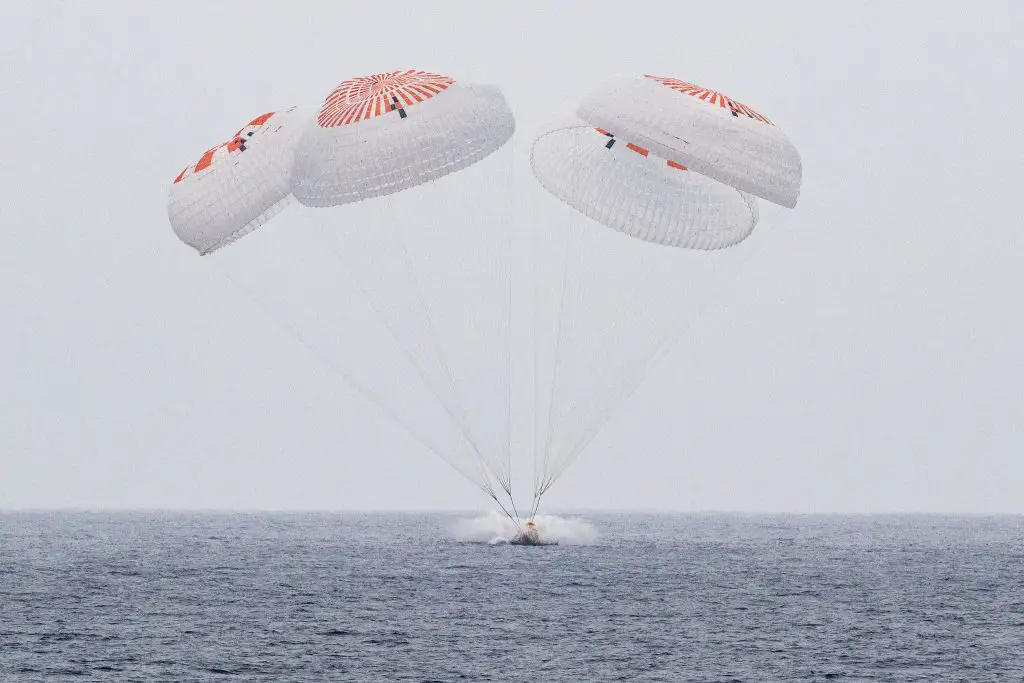 NASA’s SpaceX Crew-10 Mission Returns, Splashes Down Off California