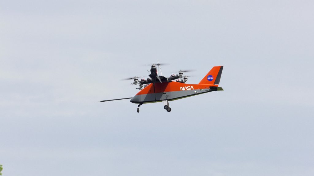 NASA Tests Research Aircraft to Improve Air Taxi Flight Controls