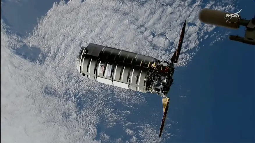 Northrop Grumman cargo ship reaches space Station