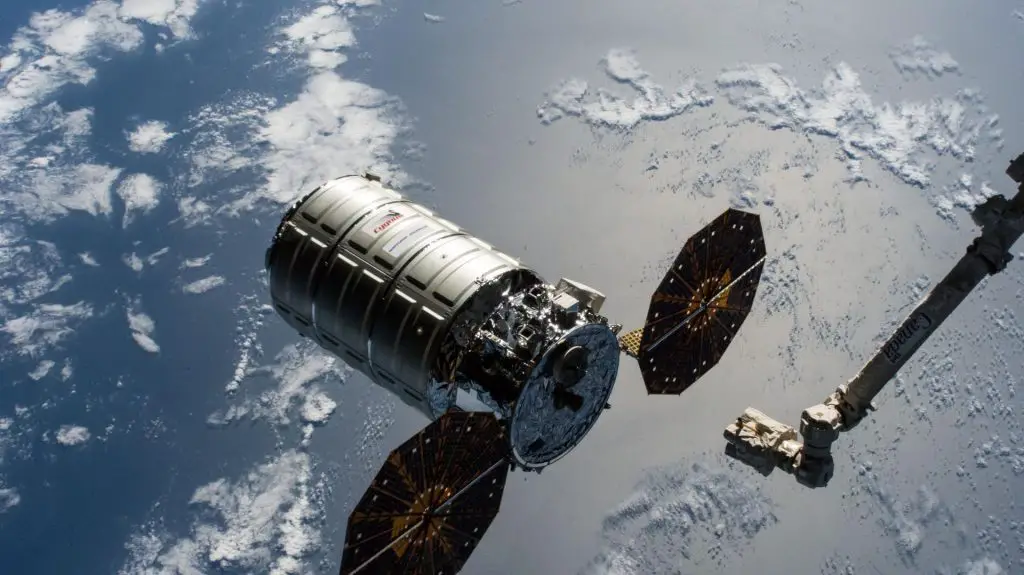 NG-23 Cygnus Berthing