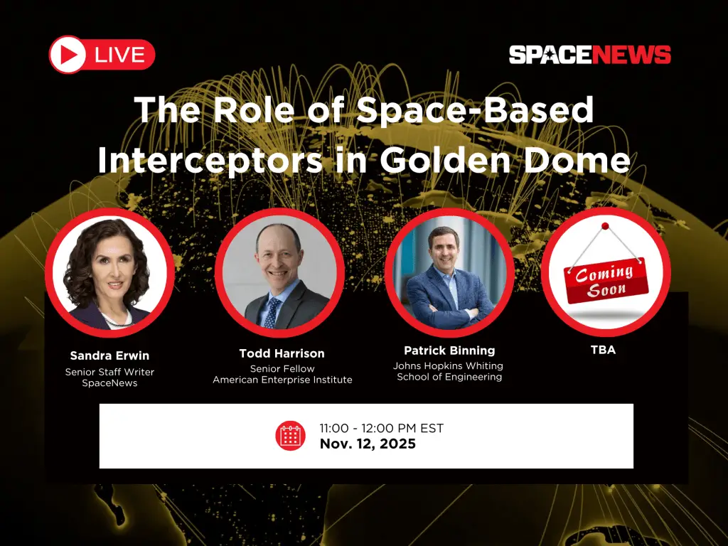 Live Event: The Role of Space-Based Interceptors in Golden Dome