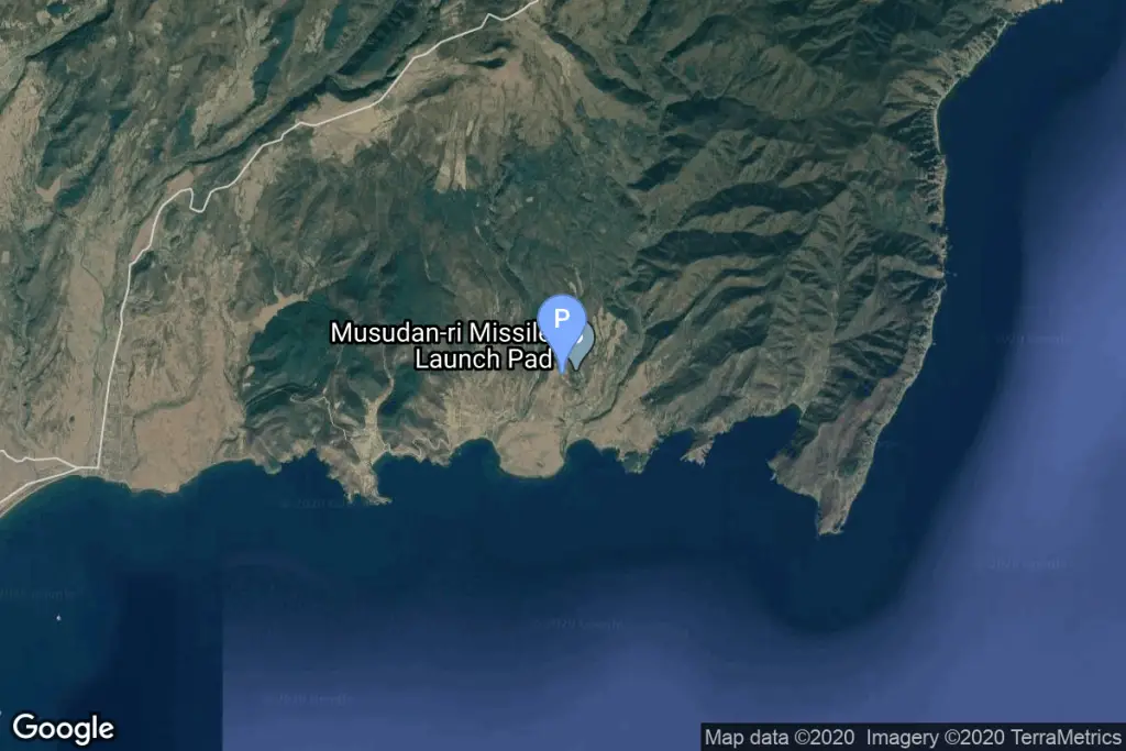 Satellite Launch Pad, Tonghae Satellite Launching Ground