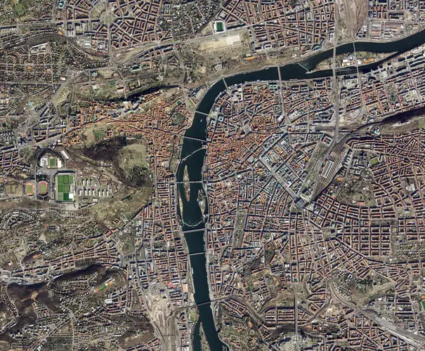 Earth from Space: Prague