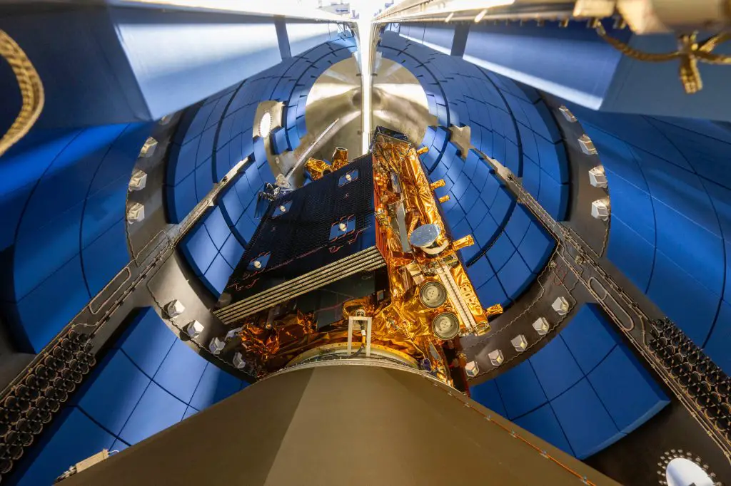 Ariane 6 poised to launch the Sentinel-1D Earth observation satellite