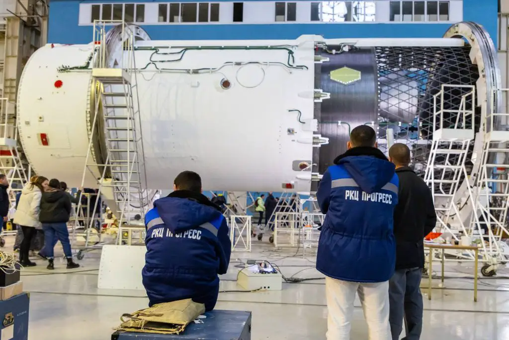 After a decade Russia’s native-built Soyuz 5 rocket finally reaches the launch site