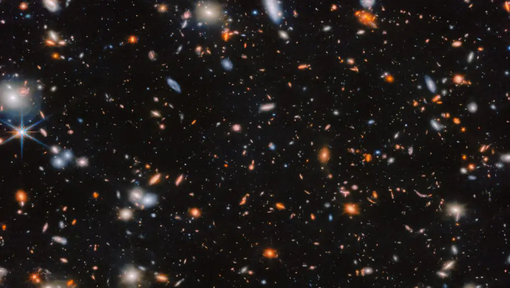 Webb discovers rapidly growing black hole in the very early universe