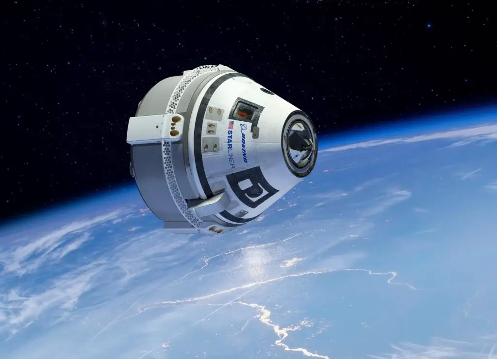 Boeing Starliner-1 Docking