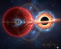 Decoded star reveals signs of distant stellar merger and black hole companion