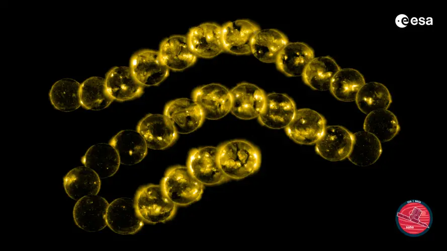 Sun-watcher SOHO celebrates thirty years