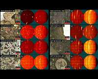 Micro X ray method reads ancient meteorite impact scars
