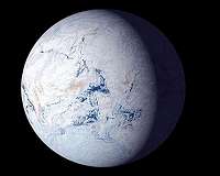 Seafloor weathering may explain ancient global glaciation puzzle