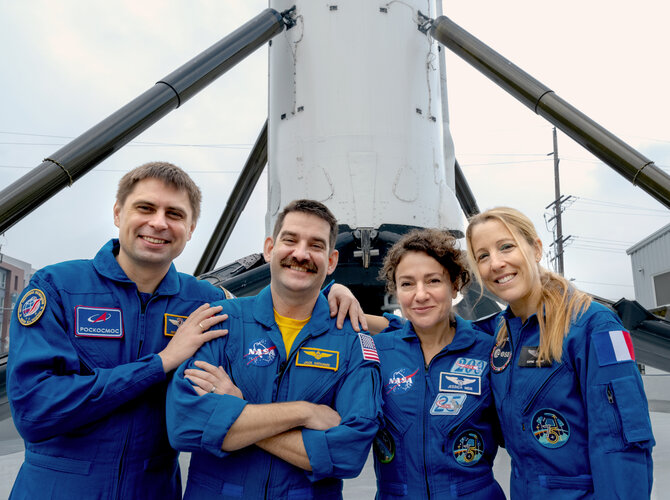 Crew-12 readies for launch