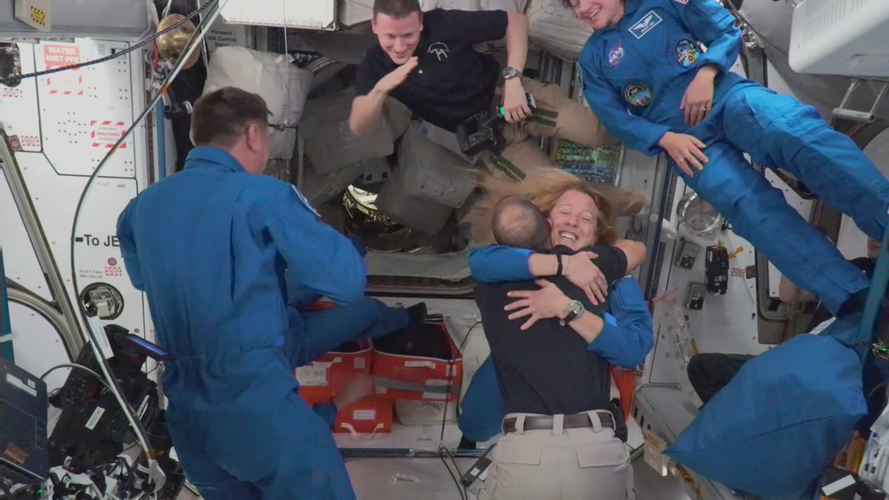 Docking of Crew-12 to the International Space Station