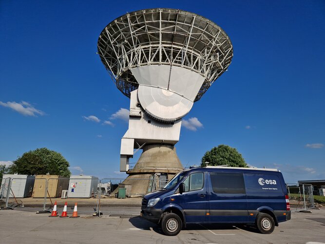 ESA’s 5G laboratory on wheels