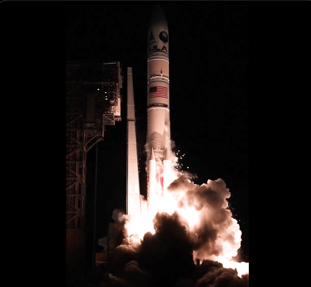 ULA’s Vulcan launches U.S. Space Force mission to geosynchronous orbit