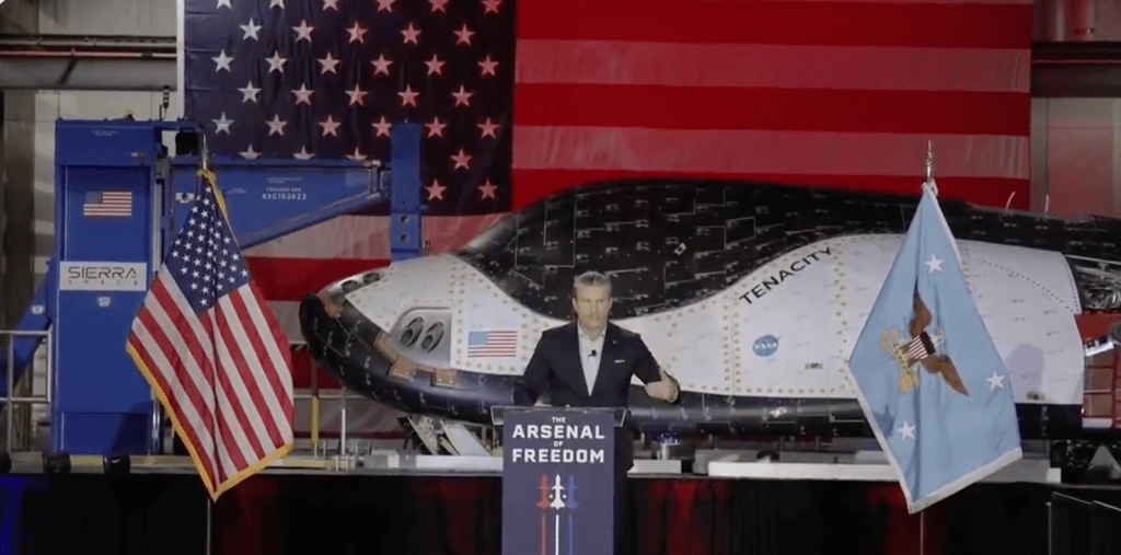 At Colorado space firms, Hegseth casts Pentagon bureaucracy as the enemy