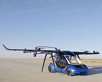 China space firm tests two seat flying car concept in Chongqing