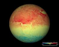 Satellite study revises methane loss high in Earth atmosphere