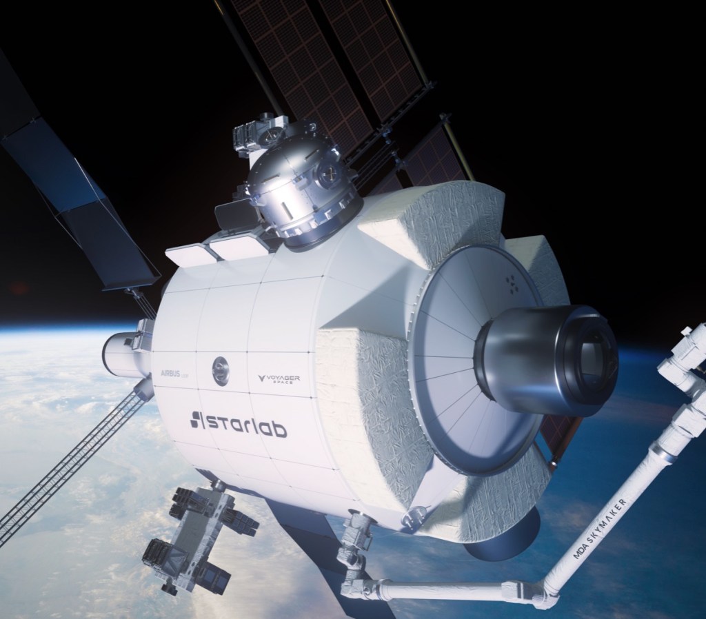 LambdaVision books space on Starlab commercial space station