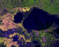 NISAR radar view maps surface changes in Mississippi Delta