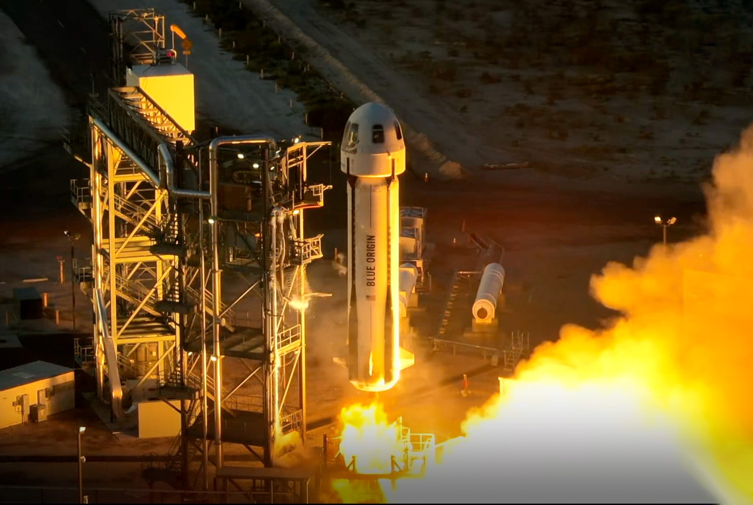 35 Rockets Blue Origin NS-35 New Shepard Rocket Launch